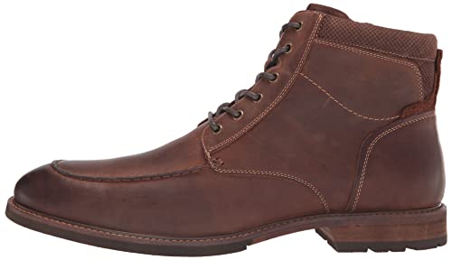 Florsheim Men's Chalet Moc Toe Boot Ankle, Brown Crazy Horse, 8.5 #TOP7