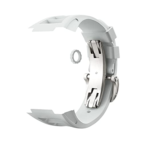 Bracelet Apple Watch 45mm fluoroélastomère compatible S7 S6 - 5