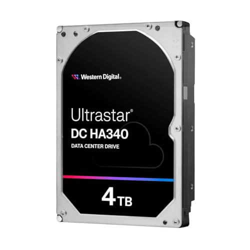 WD Ultrastar DC HA340 WUS721204BLE6L4 - Disco - Centro dati - - Interno - 3.5 8.9 cm - - - buffer 4 TB 7200 RPM rigido 256 MB s-ata