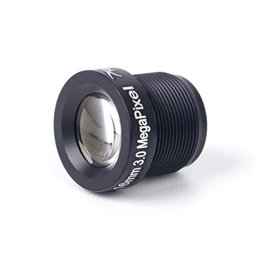 Xenocam CCTV Security Camera 1/3\" F2.0 16mm Focus Length 21 Angle Fixed IR Board Lens