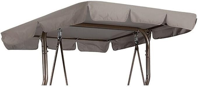 Toldo para columpio al aire libre balcón lona roja impermeable para tardes de relax