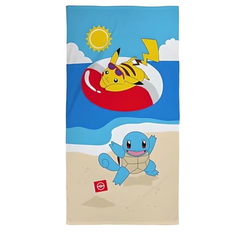 Pokemon Badetuch 70x140 cm 100% Baumwolle