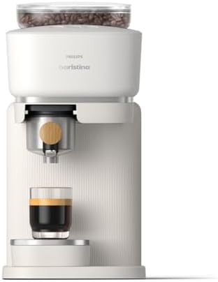 PHILIPS Baristina Espresso Machine, Grinds, Tamps & Brews, Natura...