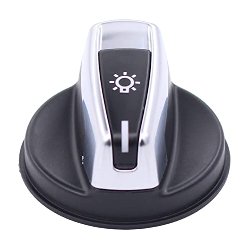 HouYeen Chrome Headlight Switch Knob Button for B-MW 1 Series E88 E82 3 Series E90 E91 X1 E84 61319169405