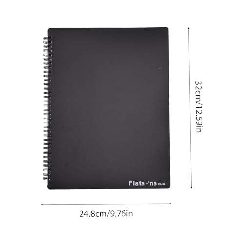 Cuaderno de música A4 expandible Drfeify carpeta de partituras para piano 3