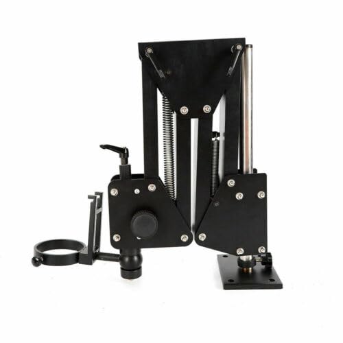 Micro Jewelry Microscope Stand Spring Bracket and 360° Twistable Designs Large Field of View(5.1-33Mm) Ideal Gift Removable Lens for The Inspection Assembly Inlaid Multi Directional Setting Stereo