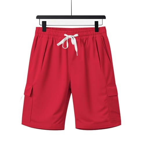 Image of Men's Hiking Shorts Tactical Quick Dry Work Cargo Shorts Summer Knee Length Pants Summer Fashion Casual Clothes