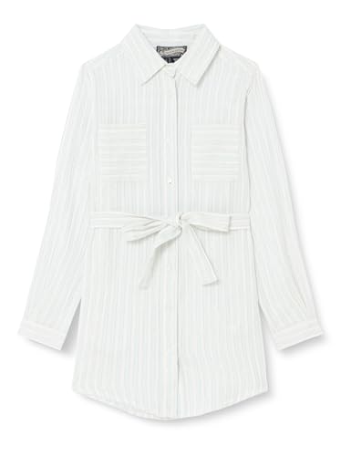 Vestido camisero a rayas para niña de 6 años ideal para paseos