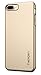 Spigen Thin Fit iPhone 7 Plus Case with Premium Matte Finish Coating and QNMP compatible for iPhone 7 Plus - Champagne Gold