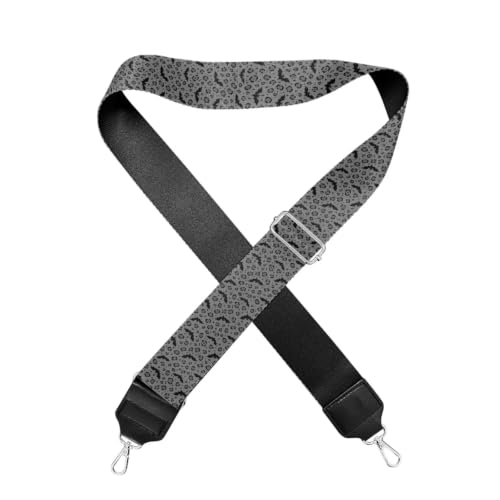 Image of Adjustable Purse Strap for Women, Crossbody Wide Handbag Strap Replacement, Sturdy Bag Strap with Silver Hardware