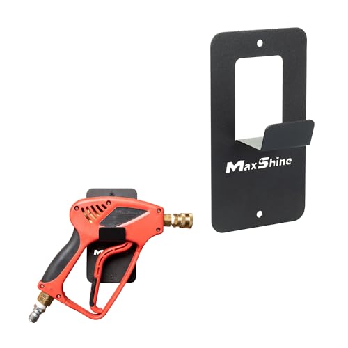Maxshine Universal High Pressure Spray Gun Holder - Wall-Mounted Organizer for Mobile & Garage Use, Durable and Anti-Corrosive, Professional Car Care Detailing Accessories