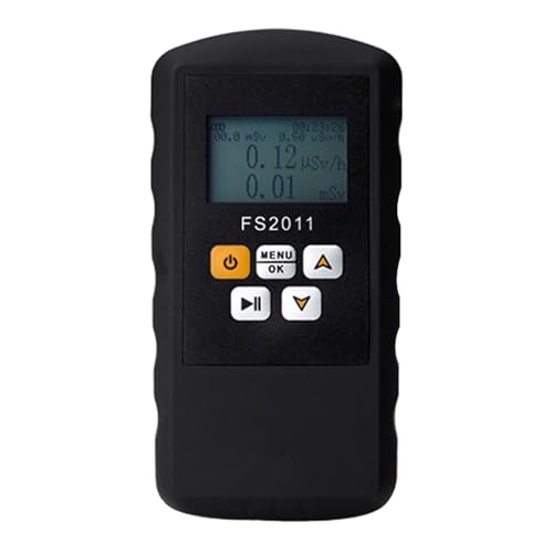 ハンドヘルド核放射線検出器 LCD ディスプレイ家庭用放射性テスター ガイガーカウンター Β Y X 線検出 速い正確(FS2011)