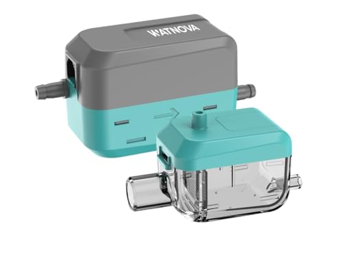 Watnova Mini Split HAVC Condensate Pump, 6 GPH, 100-230V~,Automatic Condensate Removal Pump with Safety Switch for Dehumidifier,Air Conditioner,Furnace