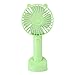 DINGDONGI Mini wentylator ręczny, przenośny osobisty wentylator ręczny z możliwością ładowania USB, 3 regulowane prędkości ciche chłodzenie wentylatory biurkowe do domu, na zewnątrz, do biura, szkoły, podróży