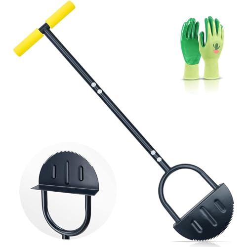 SVICCOOKQ Half Moon Edger,42.7 inch Long Handle...