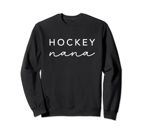 Hockey Nana Cute Trendy Hockey Grandma Sweatshirt
