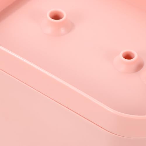 Fuente de agua automática para gatos y perros color rosa miniatura 6