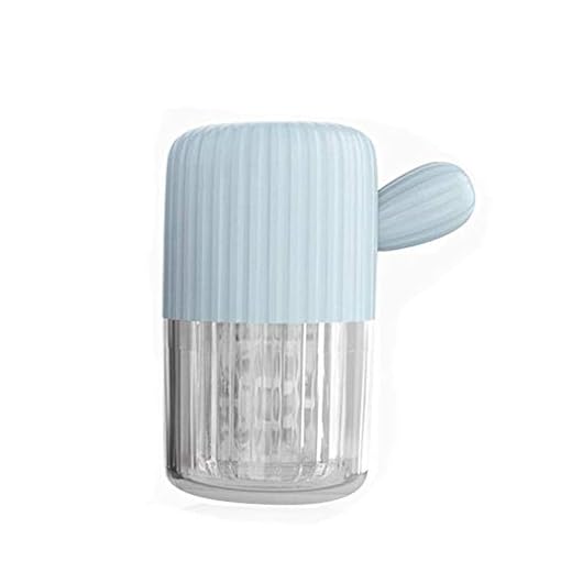 MUDOR Contact Lens Cleaner Machine - Contact Lens Washer Case, Blue