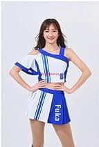 diana kids ベイスターズ チア ユニフォーム Sサイズ リボン付き diana kids ベイスターズ チア ユニフォーム Sサイズ リボン付き