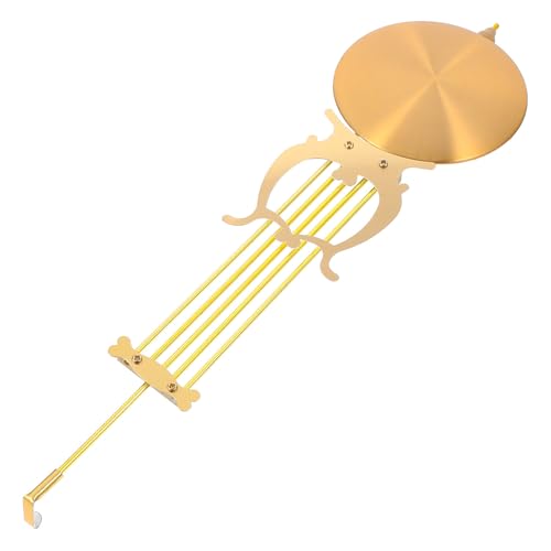 Péndulo de repuesto PLAFOPE para reloj de pared de metal con diseño simple DIY 2