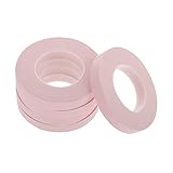 JOINPAYA 5 Rolls Portable Breathable Pipa Finger Tape for Guzheng Playing, Wear-resistant Fingernail Tape, Light Pink for Musical Performance