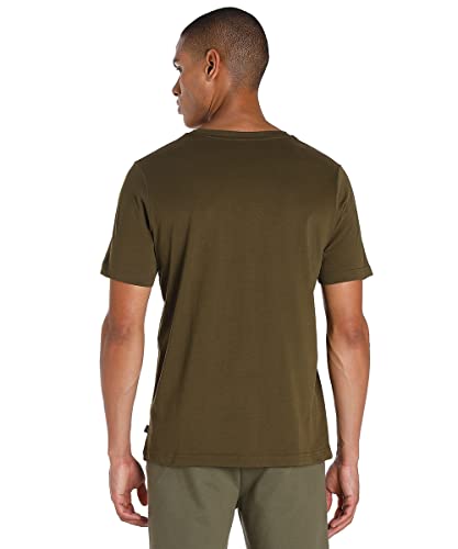 Image of Puma Men Cotton Solid Regular Fit Tees