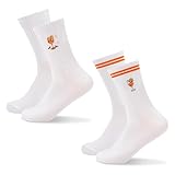 DESIGN EXPLOSIF ET THÉMATIQUE : Nos chaussettes de sport pour femmes sont ornées de verres à vin, un motif qui attire immédiatement l'attention. Elles transforment une tenue simple en une déclaration de style unique et personnelle, idéale pour celles qui ne passent pas inaperçues.