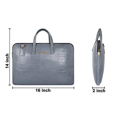 Image of Bagsy Malone Vegan Leather Unisex Laptop Bag-LB0014