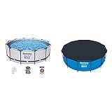 producto 2: Con este cobertor de invierno para piscinas redondas podrás evitar que entren particulas que ensucien el agua como hojas, polvo o insectos