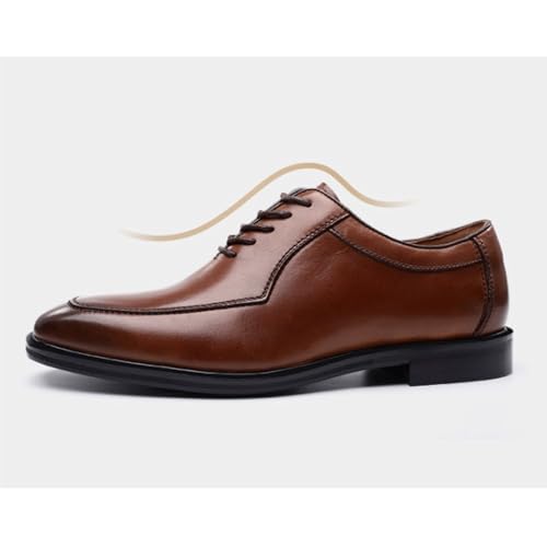 Men's Lace Up Dress Shoes British Style Business Casual Vintage Comfortable Oxford Footwear3