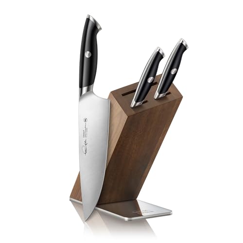 Comparison: Best Cangshan Thomas Keller Signature Collection 8 Cangshan Thomas Keller Signature Collection 4-Piece Knife Block Set, Black