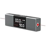 LI1 rapporteur Laser inclinomètre numérique mesure d'angle règle de niveau Laser 2 en 1...