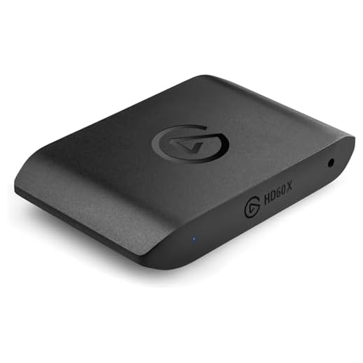 Elgato HD60 X - Streamen und aufzeichnen in 1080p60 HDR10 oder 4K30 mit ultraniedriger Latenz auf PS5/Pro, PS4/Pro, Xbox Series X/S, Xbox One X/S, in OBS und weiteren Programmen, PC und Mac