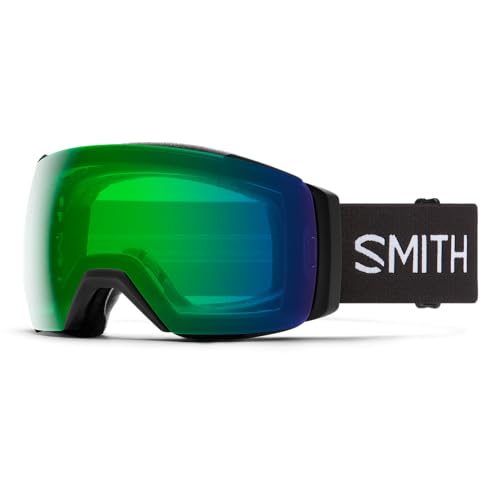 SMITH OPTICS I/O MAG XL Ski- Snowboardbrille BLACK 22 - ChromaPOP Green Mirror Everyday NEU