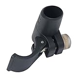 Walking Stick Lock Walking Stock Flip Lock Schwarz für Schneeschuhwandern Wandern 18 Schrägkaliber