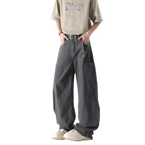 Men's Pants Workwear Youth Retro Loose Fit High Street Couple Style Spring Long Pants for Men3
