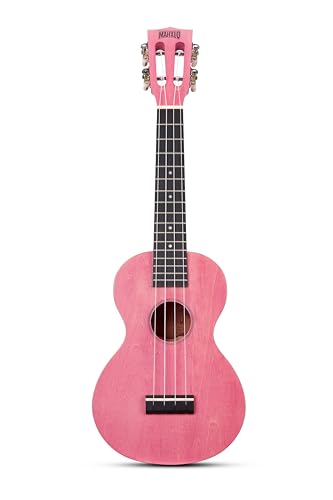 Mahalo ML2CP Island Series Concert Ukulele, Coral Pink