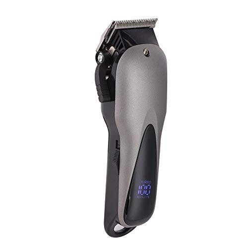 BONKZEBU Máquina Cortadora de Cabello Ajustable con Hoja de Acero Al Carbono para Cabello Aceitoso, Cortador de de 2 Engranajes para Rígido y Grueso, Diseño Colgante para un Uso Conveniente
