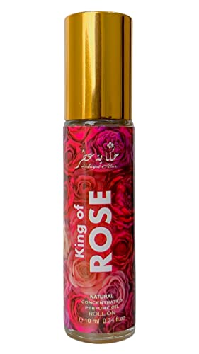 HEKAYAT ATTAR King of Rose 10 ml Attar Perfume Oil Roll On made in UAE Dubai: Experience the Arabian Perfume