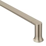 Moen Genta LX Modern Single Kitchen or Bathroom Towel Bar, 24-Inch, Brushed Nickel, BH3824BN