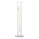 FunChem Messzylinder aus Hochborosilikatglas, 100 ml, Graduiert, mit Ausguss, 1er-Pack, Labor-Messzylinder