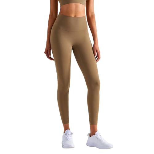 Leggings de yoga sensation nue taille haute respirant pour femme active avec poches de rangement