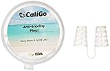 CaliGo Anti Snoring Nose Vents 8 Pairs (4 Sizes) - Drug Free Solution to Improve Air Flow | Use Day/Night for Congestion | Premium Sinus Relief & Snore Stopper Devices |Comfortable Nasal Dilator Cones