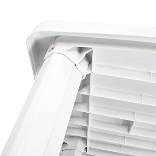 Voupuoda Gartentisch, Buffettisch, Biertisch, Beistelltische, Bistrotisch Weiß 101 x 68 x 72 cm Kunststoff – Bild 4