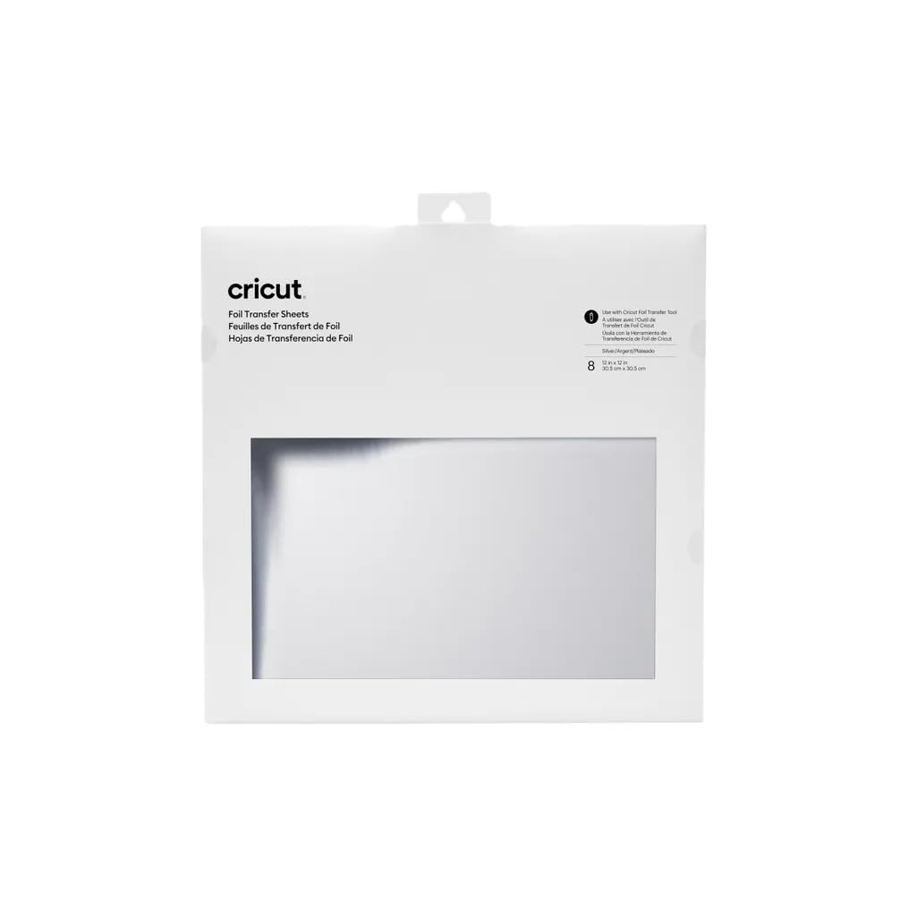 Feuilles de Transfert de Foil Cricut Argent pour Décorer vos Invitations