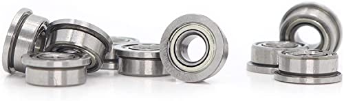 Roulements à bride F684ZZ ABEC-1 TMP1105 en acier haute résistance, 10pcs - 2