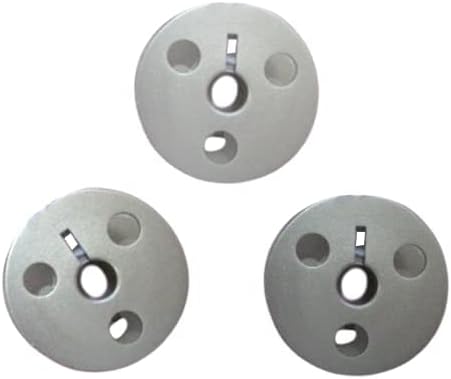 Juki LU-2210N-7, LU-2212N-7 Original Aluminum Bobbins - 3 Pack #107-59603