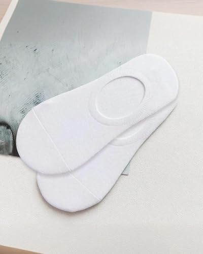 5 Pair Mens Truly No Show Socks With Non Slip Grips,Women Cotton Low Cut Socks for Loafer Sneakers Boat Shoes4