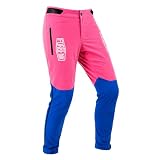 FORBEMK Boys Cycling Pants, Breathable Mountain Bike Pants for Boy, Adjustable Waist & Zippered for Trail MTB...