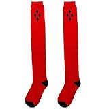 Sun Kea Rutschfeste Oberschenkelstrümpfe für Erwachsene und Mädchen, modisch, gemustert, über dem Knie, Strümpfe, Stretch, lange Baumwoll-Stiefelsocken